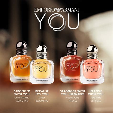 armani emporio city glam|because its you armani.